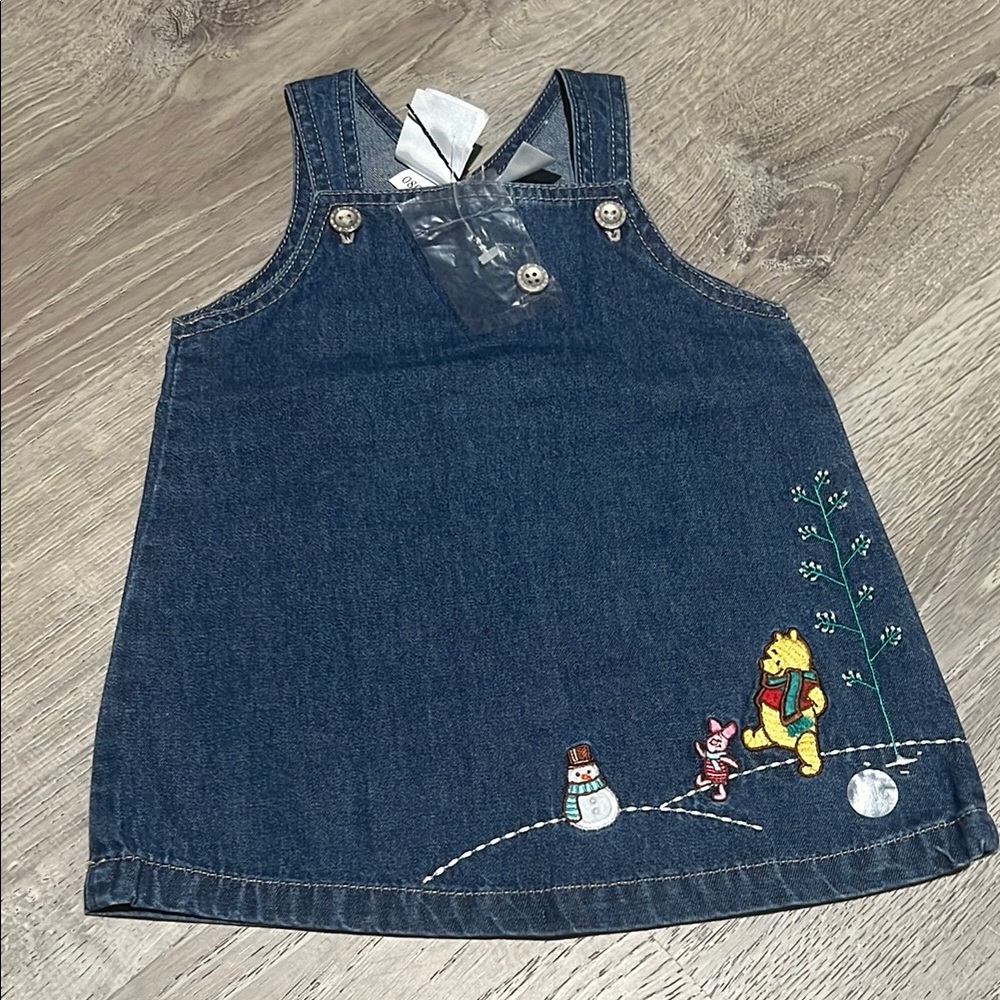 Disney Store Winnie the Pooh Denim Dress